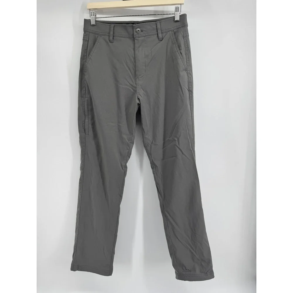 Gerry Snow Pants Mens 30 Gray Softshell Fleece Lined Insulated Ski Outdoor - Picture 1 of 10